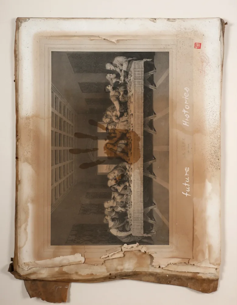FUTURE HISTORIES by Eoin Llewellyn, mixed media, offered Jul 2017