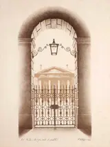 Robert Ballagh, VIEW OF THE EXAMINATION HALL, TRINITY COLLEGE