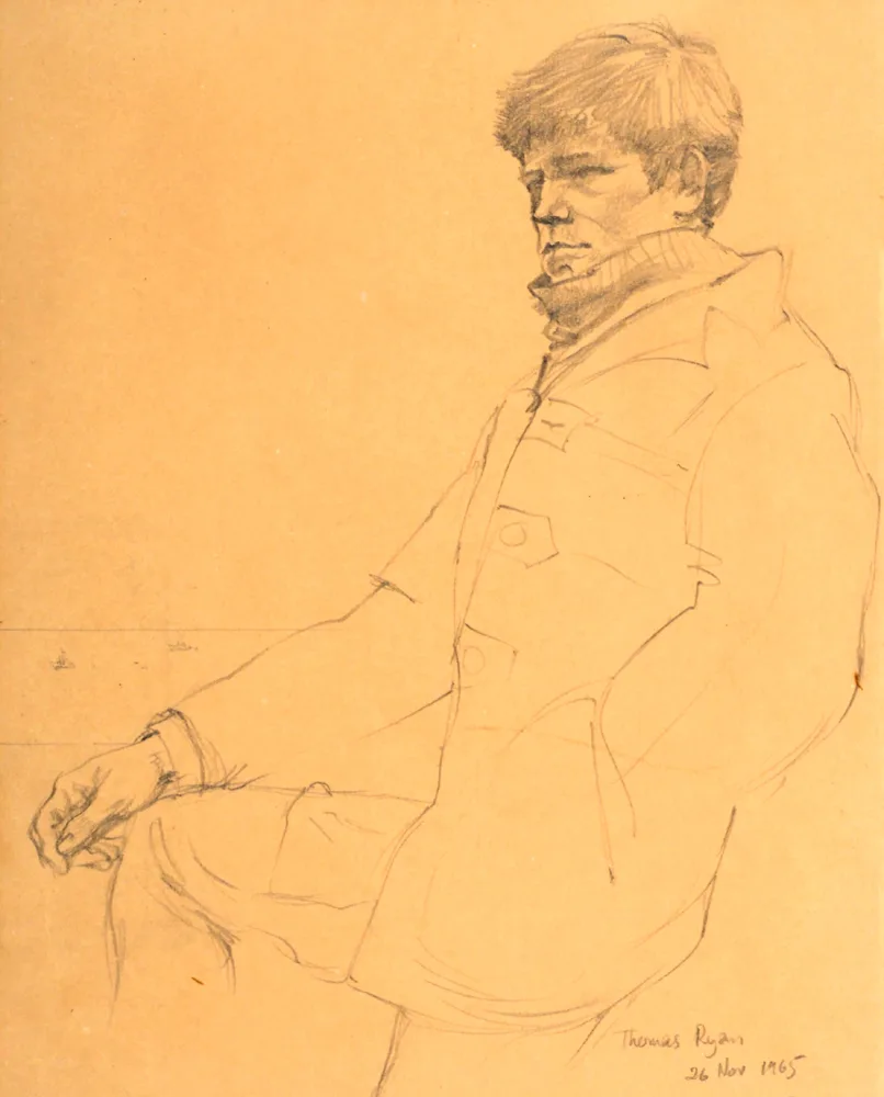 Thomas Ryan, STUDENT, 1965, pencil