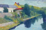 Brett McEntagart, SCENE BY THE RIVER LEE, CORK