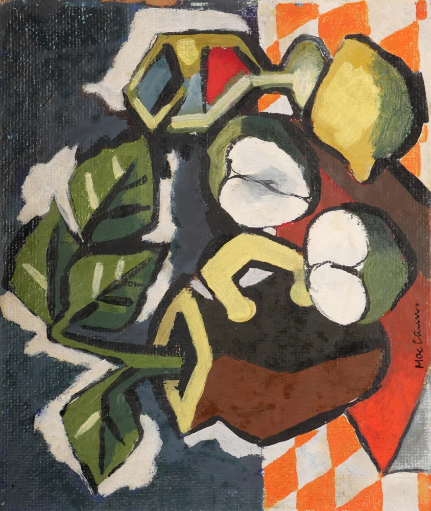 STILL LIFE by George MacCann, oil on board, sold Apr 2017