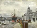 Stephen Bone, THE CUSTOM HOUSE, DUBLIN