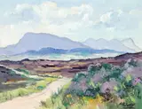 Anne Primrose Jury, MOUNTAIN RANGE FROM HORN HEAD, COUNTY DONEGAL