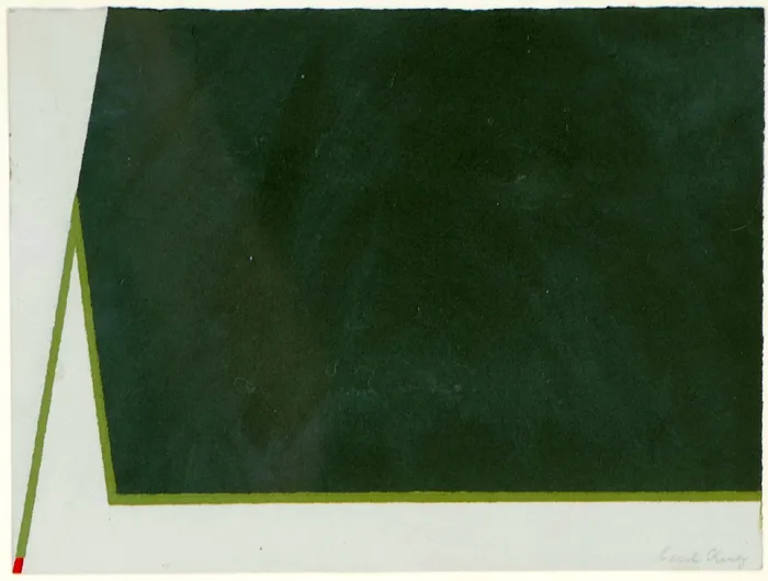 UNTITLED by Cecil King, oil on paper, offered Dec 2016
