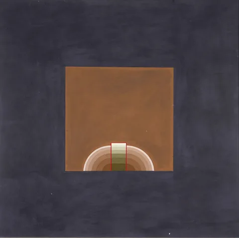 John Middleton, UNTITLED, gouache on panel