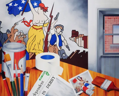 MY STUDIO by Robert Ballagh, 1969, giclee print on wove paper (artist's proof), offered Dec 2016