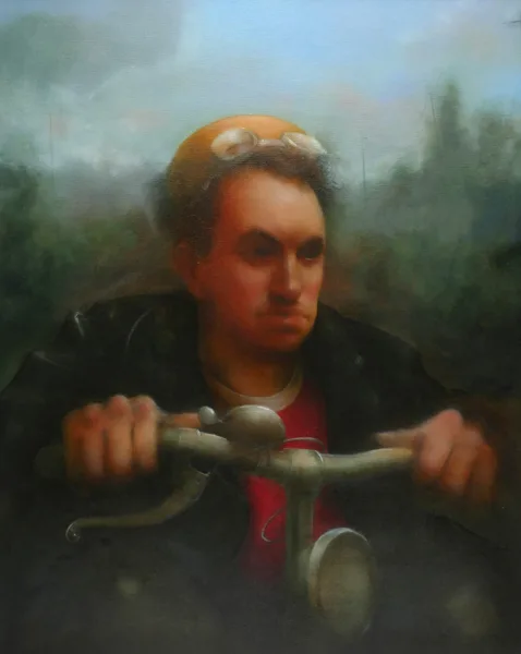 Philip Lindey, REBEL WITHOUT A MAP, 2002, oil on canvas