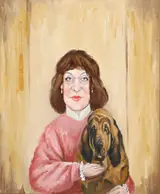 John Schwatschke, PORTRAIT OF MADEMOISELLE BLACKSLOPP-FLEPSTEFF