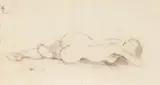 Stella Steyn, RECLINING NUDE