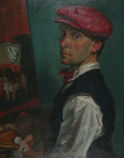 Paul James Logan Wyeth, SELF PORTRAIT, oil on canvas