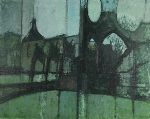 Richard John Croft, GREYABBEY, COUNTY DOWN, oil on canvas