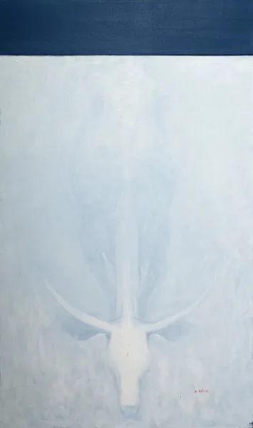 James Nolan, METAMORPHOSIS OF JO, oil on canvas