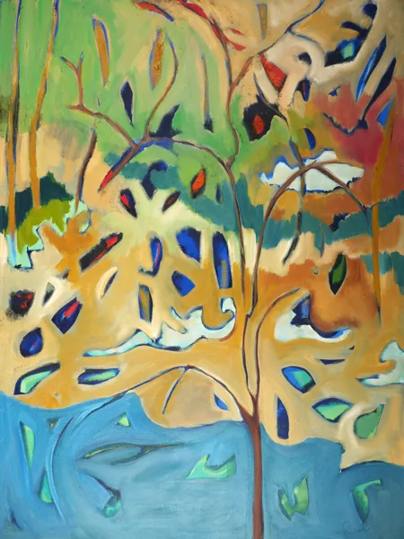 UNTITLED I by Niki Purcell, oil on canvas, offered Oct 2016
