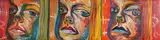 Mark (Rasher) Kavanagh, UNTITLED [THREE FACES] 1999