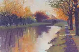 Brett McEntagart, THE CANAL LOOKING TOWARDS RATHMINES, DUBLIN