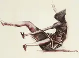 Frederick Edward McWilliam, STUDIES FOR WOMEN OF BELFAST SERIES (SET OF FIVE) 1973