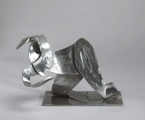 Conor Fallon, RECLINING FEMALE, 1975, steel