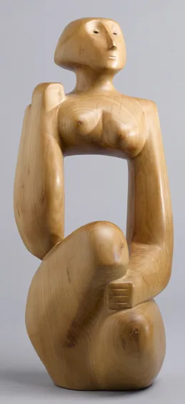 Frederick Edward McWilliam, MATRIARCH, 1935, cherrywood; (unique)