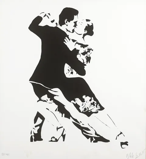 Blek le Rat, LAST TANGO, 2006, screenprint; (no. 52 from an edition of 145)
