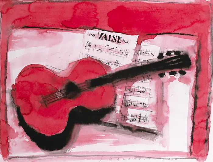 VIOLIN by Neil Shawcross, 2000, watercolour, sold Jul 2016