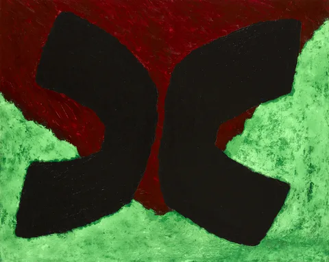 John Cronin, SURD [A VOICELESS SOUND], 1993, oil on board
