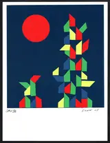 Patrick Scott, CHRISTMAS GREETING CARDS, 2003 & 2011 (A PAIR)