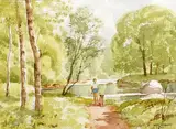 Tom Nisbet, AVONMORE RIVER, COUNTY WICKLOW