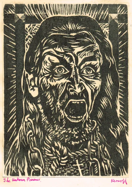 NEW WORK by HARRY KERNOFF by Harry Kernoff, woodcuts; (11); (laid into hardbacked book), offered Jul 2016