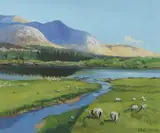 Cecil Maguire, EARLY LIGHT, INAGH VALLEY, CONNEMARA