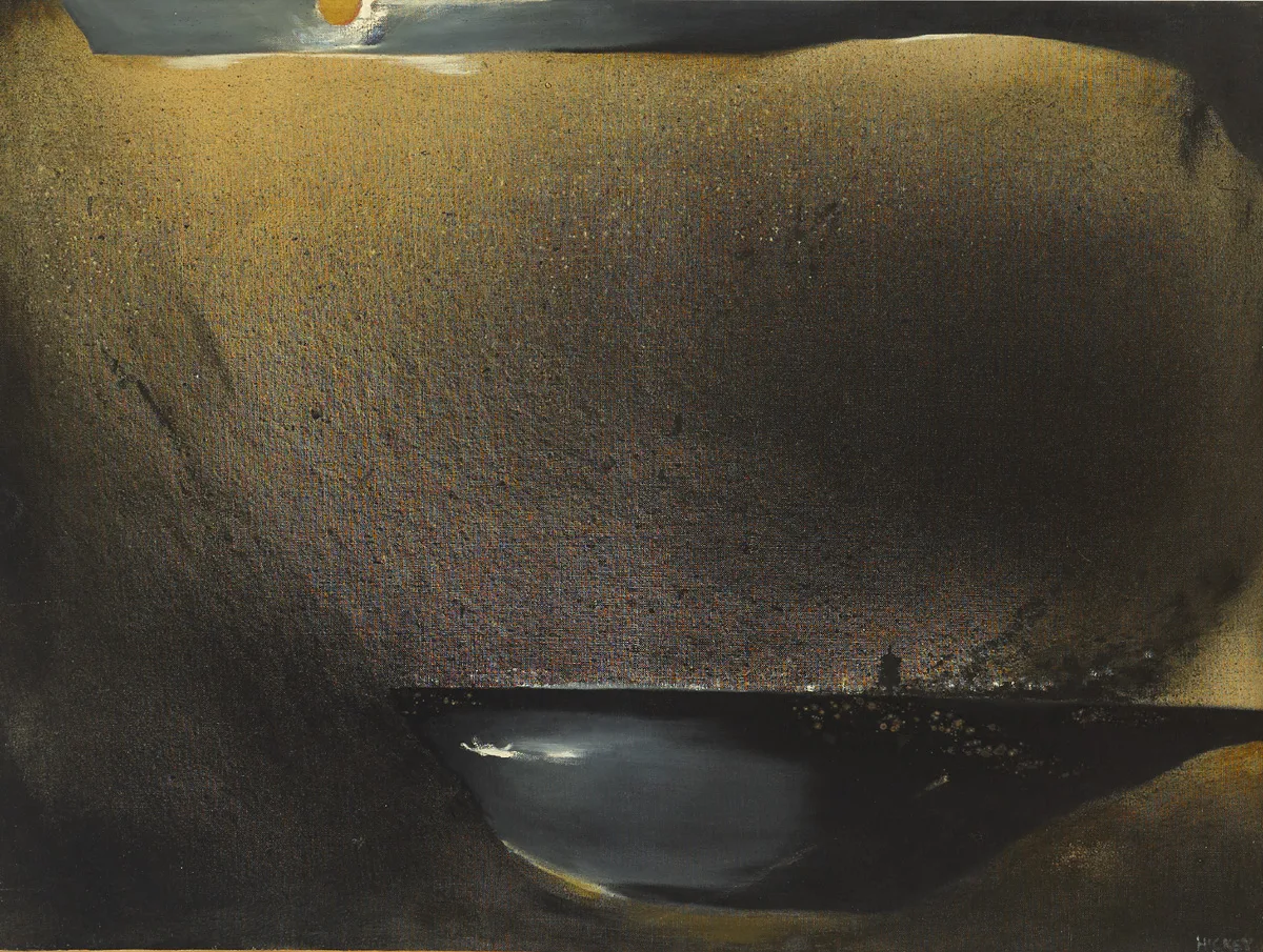LOUGH BRAY by Patrick Hickey, c.1967, oil on canvas, sold Feb 2016