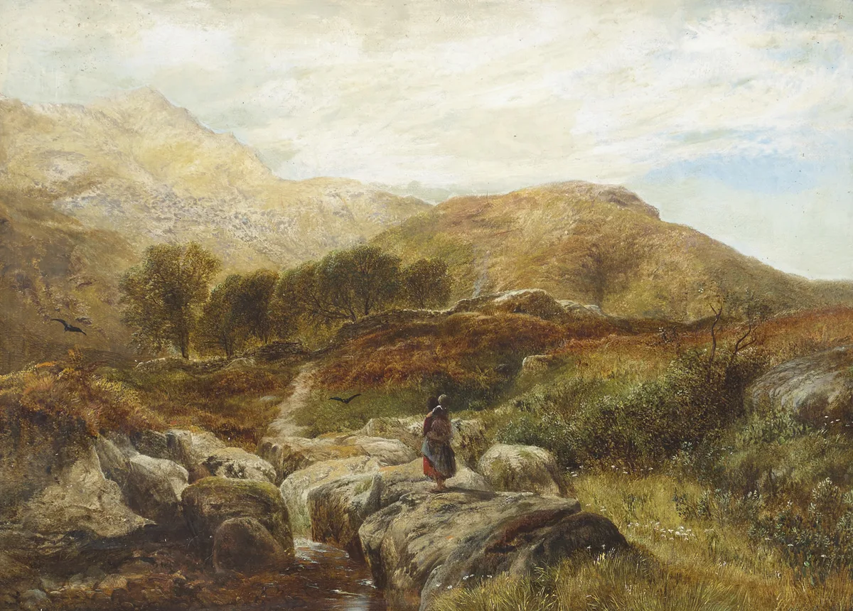 George Shalders, VIEWS OF GLENGARRIFF, 1861 (A PAIR), oil on canvas; (2)