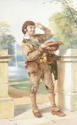 Francis William Topham, THE HURDY GURDY BOY