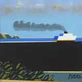 George Potter, FERRY DEPARTING, DUBLIN BAY SERIES