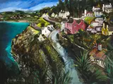 Gerard Byrne, THE VICO ROAD, DALKEY, LOOKING TOWARDS THE OBELISK ON KILLINEY HILL