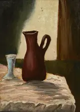 Christy Brown, STILL LIFE WITH EARTHENWARE JUG