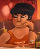 Christy Brown, GIRL AT A BAR