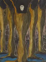 Christy Brown, SURREAL COMPOSITION WITH FLOATING HEAD