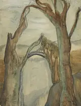 Christy Brown, RIVER, BRIDGE AND TREES