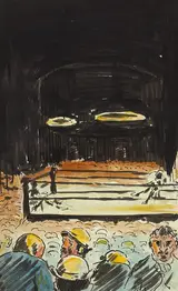 Robert Gregory, A BOXING RING