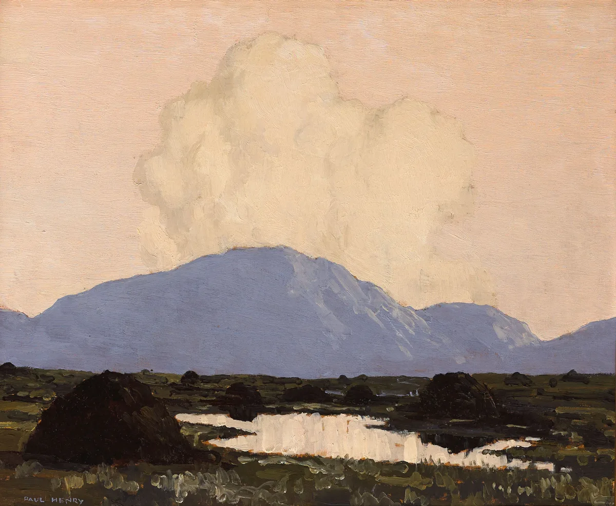 CONNEMARA by Paul Henry, c.1929-1930, oil on board, sold Nov 2015