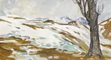 SNOW SCENE, Whyte's 2015