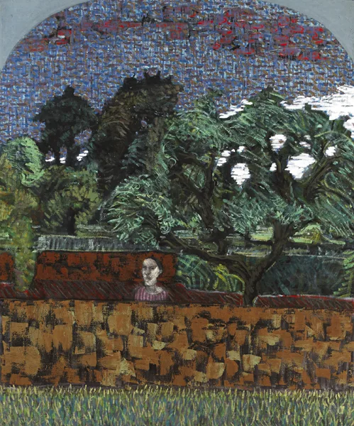 NEIGHBOUR, SUMMER by Brian Bourke, 1967, oil on canvas, offered Nov 2015