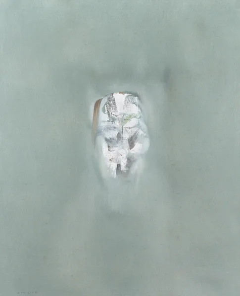 ANCESTRAL HEAD by Louis le Brocquy, 1965, oil on canvas, sold Nov 2015