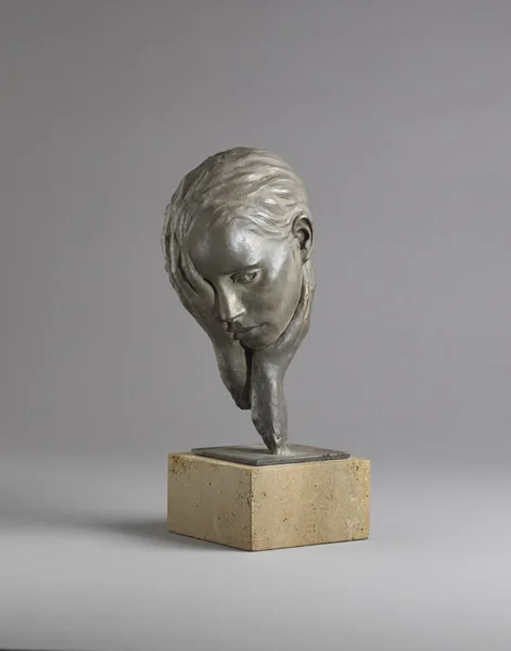 Cody Swanson, ALINA, 2005, bronze on stone plinth; (no. 1 from an edition of 8)