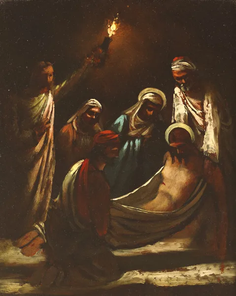 Daniel O'Neill, DEPOSITION, oil on board