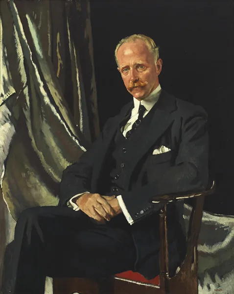 William Orpen, PORTRAIT OF VIVIEN HUGH SMITH (1867-1956), LATER FIRST 1st BARON BICESTER OF TUSMORE PARK, 1919, oil on canvas