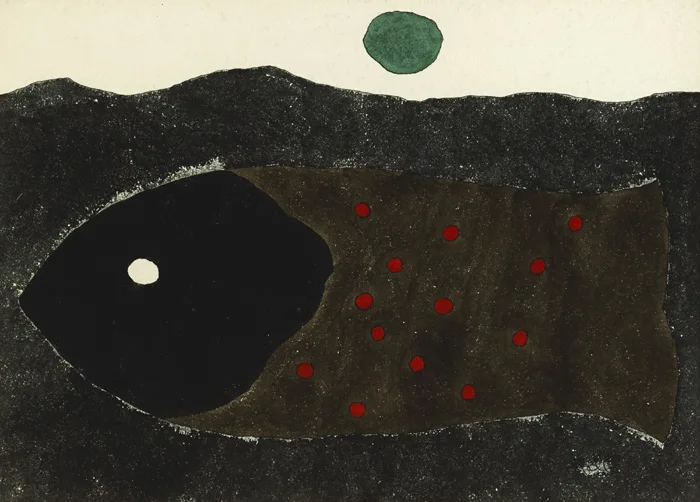 FISH by Kenneth Hall, watercolour, sold Sep 2015