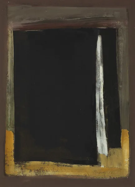 SKETCHBOOK by Charles Brady, 1972, oil on paper laid on board, sold Sep 2015