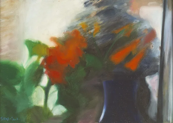 REFLECTION SERIES by Sophie Aghajanian, oil on canvas, offered Sep 2015