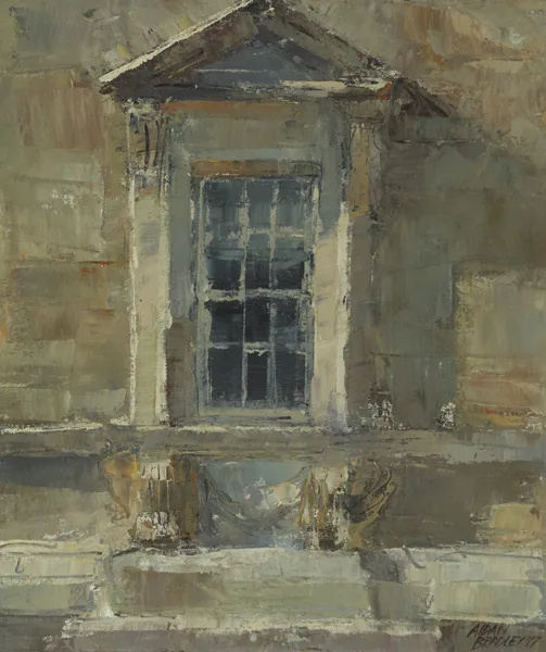 CHAPEL by Aidan Bradley, 1997, oil on board, sold Sep 2015